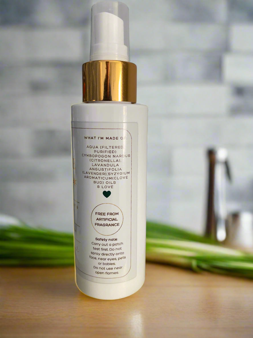 BUG OFF! 100% Natural Botanical Bug Repellant & Air Cleanser