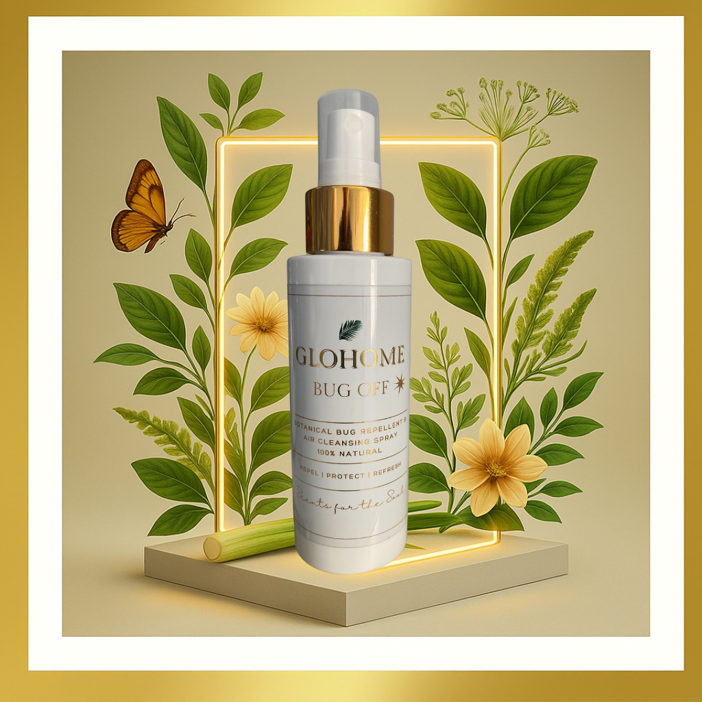 BUG OFF! 100% Natural Botanical Bug Repellant & Air Cleanser