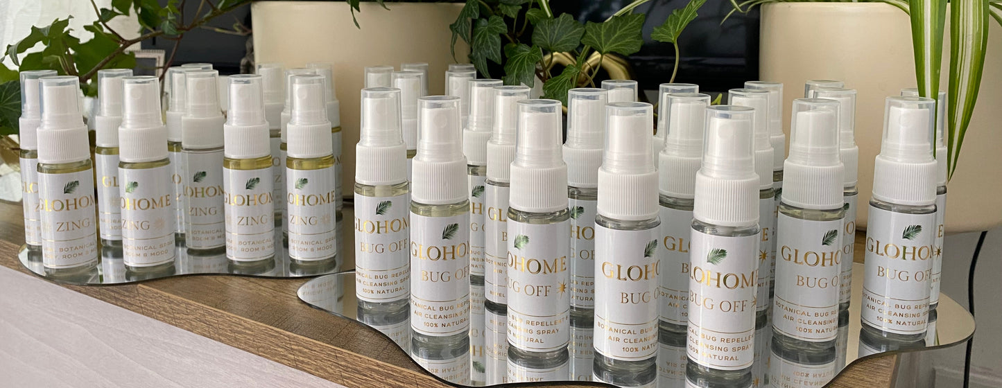 Travel Size - BUG OFF - Botanical Non Toxic Bug Repellant and Air Cleansing Spray | 20ml