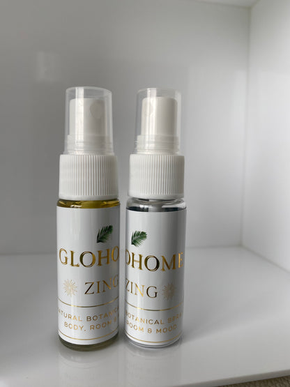 Travel Size - ZING Botanical Uplifting Energising Spray | Lemongrass