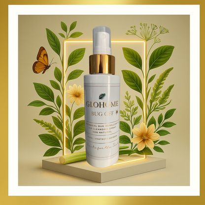 BUG OFF! 100% Natural Botanical Bug Repellant & Air Cleanser